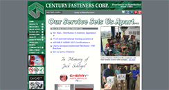 Desktop Screenshot of centuryfasteners.com